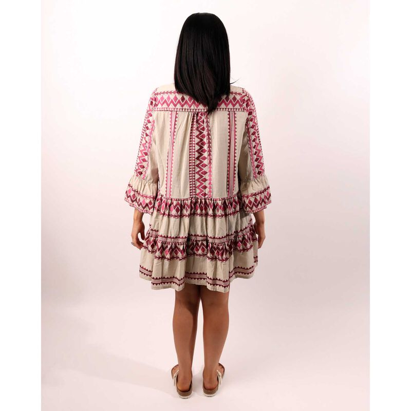 Aether Concept Maroon Dress image number 1
